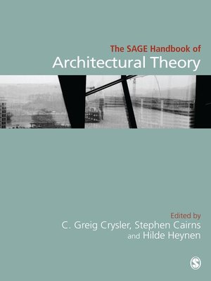 cover image of The SAGE Handbook of Architectural Theory